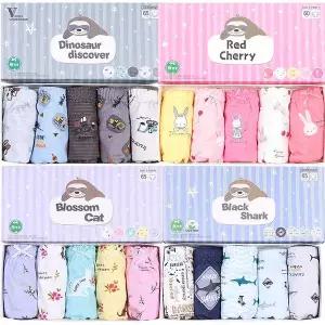 [보리보리/키즈라인]아동팬티 5매입 유아동 주니어속옷 남아 여아