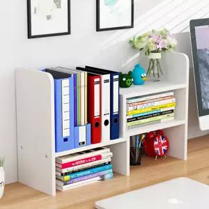 길이조절 사무실책상책장 데스크 미니책꽂이