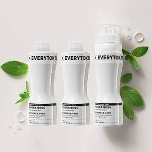 에브리톡톡 헤어토닉 200ml(본품1+리필2)탈모 두피 영양 보습 가려움 트러블 완화