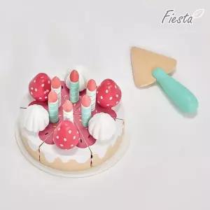 [보리보리/올리버]피에스타 원목 소꿉놀이 케이크 세트