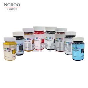 노루 유성페인트조색용잉크 칼라믹스 유성 색소 조색제 착색제 0.1L