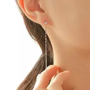 [롯데백화점]로이드 [GB] 롱 라인 드롭 14K Gold 귀걸이 LPSJ2051G