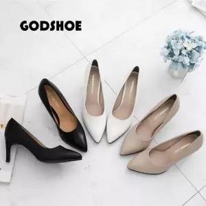 [갓슈] 샤론 7cm 스틸레토 하이힐 펌프스 (S5209361)