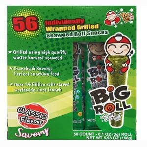 타오케노이 빅롤 김스낵 3g x 56개 168g