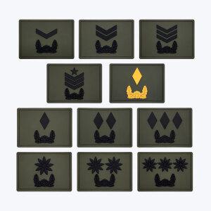 군인 패치 / PVC 간부 계급장 약장 국방 벨크로 군대 가방 백팩 밀리터리 육군 백팩 실리콘 부사관 장교