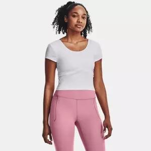 [언더아머]반팔티 RQD 1379156-100 여성 UA 메리디안 피티드 반팔