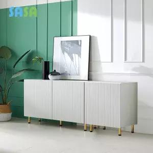 헬리아 1800 도어수납 거실장세트 골드다리