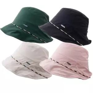 와이어챙 체크띠 벙거지 4color 여름 엄마 중년 여성 할머니 챙모자/YY72