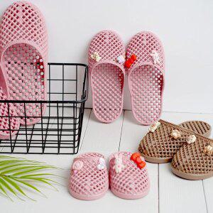 라탄 가족 욕실화 유아 아동 성인 욕실 화장실 슬리퍼