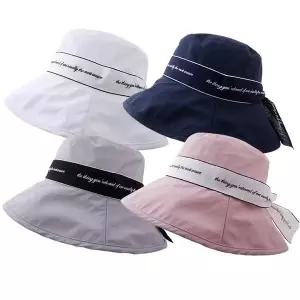 경량 나일론 벙거지 가벼운 여름 엄마 중년 여성 넓은챙 골프 모자/YY85