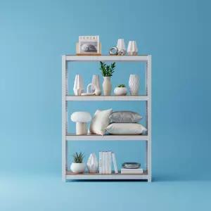 홈던트하우스 4단 철제합판 무볼트 조립식 수납 창고 베란다 앵글 제작