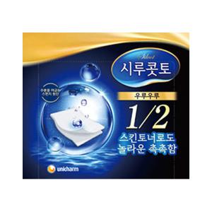 시루콧토 우루우루 화장솜 40매, 1개