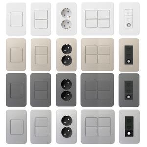 제일 다온 스위치 전등 2구 콘센트 컬러 조명 전기 1구스위치