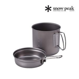 스노우피크 티타늄 트렉 1400 냄비 코펠 SCS-009T 