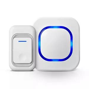 무선 초인종 멜로디 현관 도어벨 차임벨 대문 사무실 요양원 병원 간병 공장 호출벨 설치 송수신 생활방수