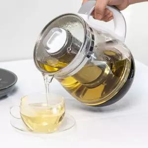 휴앤봇 전기 티포트 1.7L 티메이커 커피 주전자 유리 분유 차탕기 HB-8090D