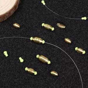 [999피싱]수중찌 유동추 순간 수중 봉돌 황동 고무 낚시추 바다 민물 채비