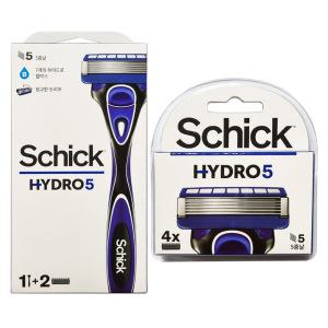 쉬크 하이드로5 면도기 + 면도날 4입