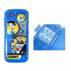 헬로카봇 수저통 무소음 어린이 휴대용 수저케이스 2153