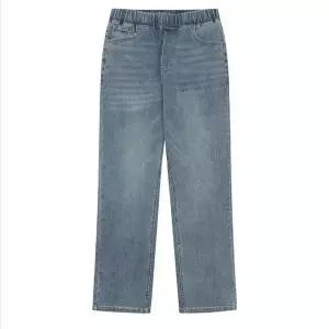 [소이] HC04 가을 스트레이트블루진 주니어 남여공용 봄가을 밴딩 스판 일자청바지 (S17981775)