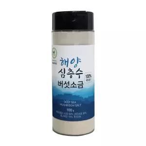 [천연한끼] 해양심층수 버섯소금 100g [원산지:국산(강원도 고성군)] 한생원