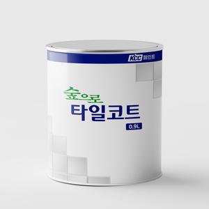KCC 숲으로타일코트 0.9L 친환경 타일페인트