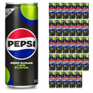롯데 펩시콜라 제로슈거 라임 업소용 245ml 30캔입