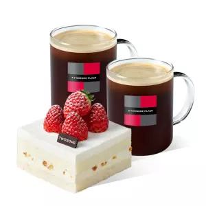 [투썸] 떠먹는 화이트 스초생 + 아메리카노 R 2잔