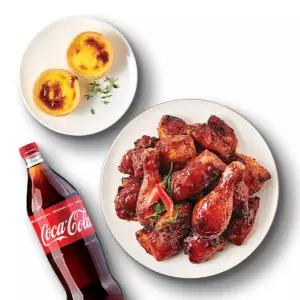 [굽네치킨] 볼케이노+에그타르트+콜라1.25L