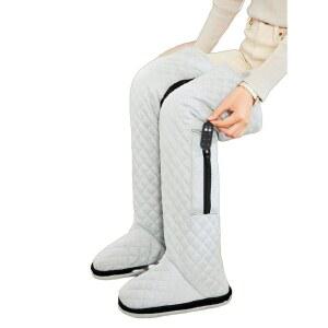 찜질기 전신 돔사우나 종아리 면부츠만 찜질 온열기 온열패드 전기식 다리 라이트그레이