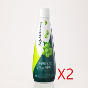 세미 후루티 리얼 청포도 에이드 1kg x 2개