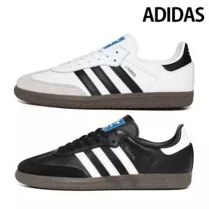 ADIDAS 삼바 OG 운동화 주니어 여성 220 255 size) 화이트 블랙 IE3675 IE3676)