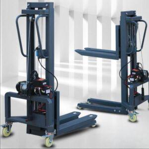 미니 지게차 전동 스태커 전기 배터리 리프트 유압 상하차 화물 포크 운반기 운반 이동 적재