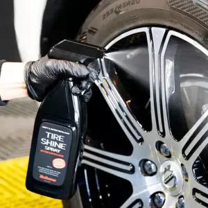 불스원 타이어세정광택제 407 발수코팅 딥 타이어 코팅제 수성 600ml