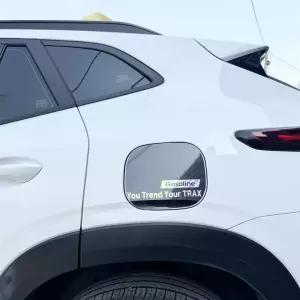 쉐보레 트랙스 크로스오버 주유구 카본 홀로그램 포인트 데칼 스티커 호환