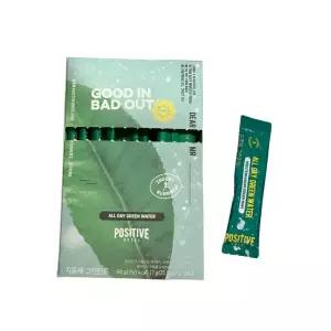 파지티브호텔 지중해 그린민트 유기농 녹차 14포 1박스