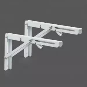 영달 철물 벽 고정 접이식 선반대 2p30cm 까치발 벽선반 벽받침대 선반브라켓 선반지지대