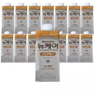 뉴케어 고단백  에이치피 200ml 30팩 하이프로틴 균형영양식 음료 노인 유동식 카제인