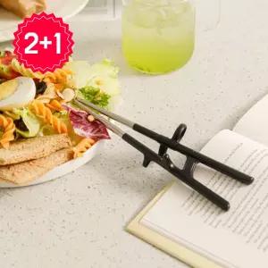 [3개 구성] 에디슨 10세 어린이 초등학생 젓가락질 연습용 교정 스텐 젓가락