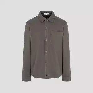 (백화점상품) 빈폴 남자 긴팔 티셔츠 슬림핏 피케 이중지 아우터형 브라운 (BC4741O15D)