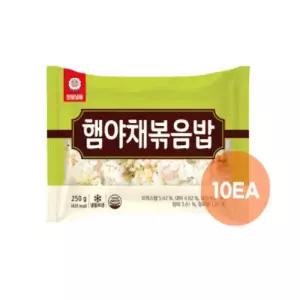 천일식품 햄야채볶음밥 250g x 10개 아이들식사 /J