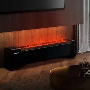 쿠오레 불멍 전기 히터 CH-LH20B UE 가습겸용 가정용 거실 사무실 온풍기 무드등