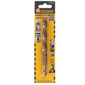 OTOKO 스텐레스 드릴비트 10mm/ 스텐기리 코발트 임팩드릴날 육각비트