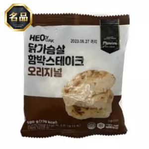 허닭 함박 스테이크 오리지널 닭가슴살 (냉동) 100g x 30개