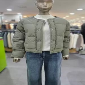 시슬리/애플아울렛/덕다운 숏 패딩 점퍼 SAPDE1461