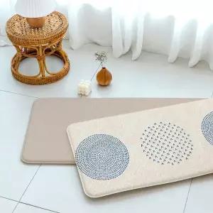 [보리보리/파크론]블루스팟 주방매트 (대) 120x44x1.2cm