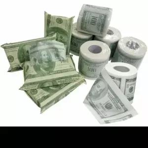 돈휴지 가짜 특별 구성 냅킨 4개 달러티슈 집들이선물