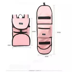 스케이트보드 롱보드 백팩 옐로우 베낭 크루저보드 케이스