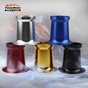 바이크 오토바이 카브 기화기 흡기 트럼펫 모토 에어 필터 속도 스택 깔때기 Keihin PWK 21/24/26/28/30mm