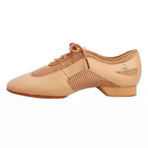 굽낮은 라틴 댄스화 발편한 스포츠 라인댄스 구두